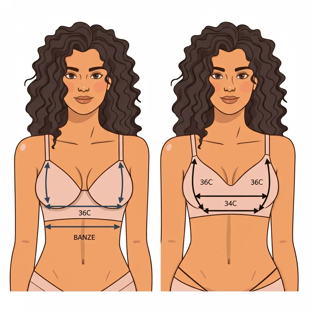 Is a 36C Bra Size Larger Than a 34C