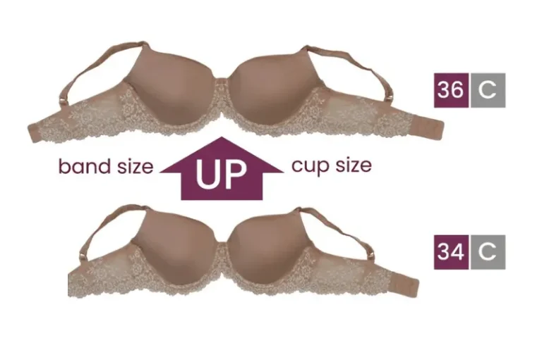 If you go up a cup size do you go down a band size, Go up a cup size or band size reddit, Go up a cup size or band size bra, Bra size calculator, How to go up a cup size in a bra, How to go down a cup size in a bra, How to measure bra size, How to go up a band size in bras,